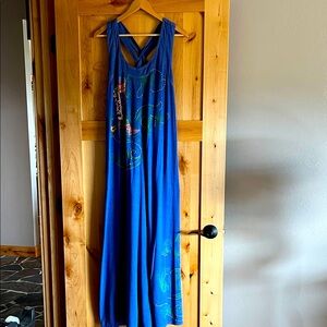 Double D Ranchwear sexy  Sleeveless Maxi Dress size L